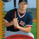 Freddy Sanchez 2002 Topps Rookie #313 Boston Red Sox Baseball Card