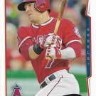 Collin Cowgill 2014 Topps Update #US106 Los Angeles Angels Baseball Card