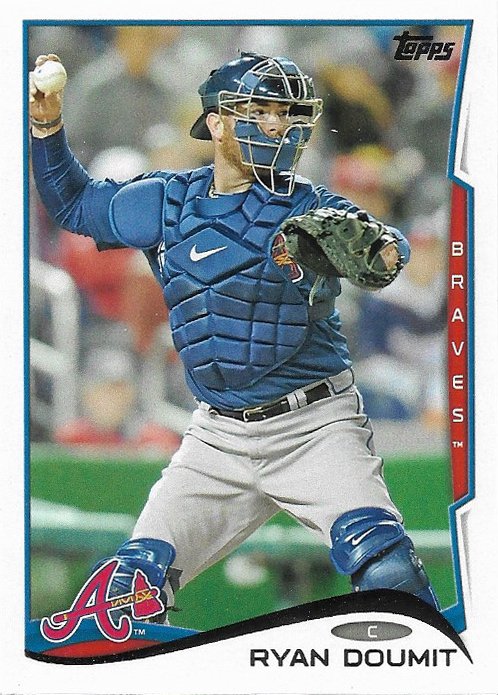Ryan Doumit 2014 Topps Update #US108 Atlanta Braves Baseball Card