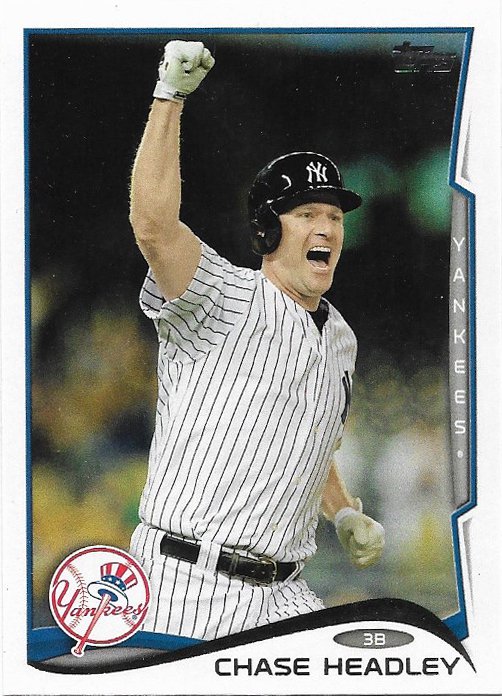 Chase Headley 2014 Topps Update #US323 New York Yankees Baseball Card
