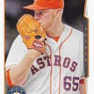 Brett Oberholtzer 2014 Topps #115 Houston Astros Baseball Card