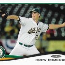 Drew Pomeranz 2014 Topps Update #US322 Oakland Athletics Baseball Card
