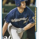 Logan Schafer 2014 Topps Update #US318 Milwaukee Brewers Baseball Card
