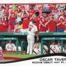 Oscar Taveras 2014 Topps Update Rookie Debut #US113 St. Louis Cardinals Baseball Card