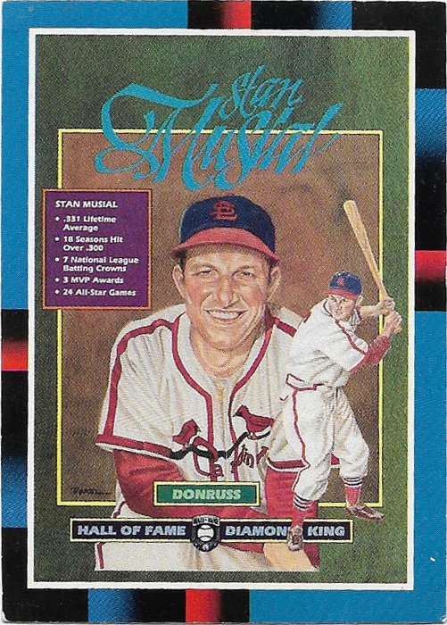 Stan Musial 1988 Donruss #641 St. Louis Cardinals Baseball Card