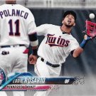 Eddie Rosario 2018 Topps #334 Minnesota Twins Baseball Card