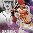 Trea Turner 2018 Topps Superstar Sensations #SSS-10 Washington Nationals Baseball Card