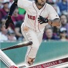 Jackie Bradley Jr 2017 Topps Opening Day #114 Boston Red Sox Baseball Card