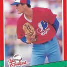 Chris Haney 1991 Donruss The Rookies #44 Montreal Expos Baseball Card