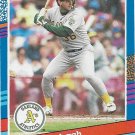 Terry Steinbach 1991 Donruss #329 Oakland Athletics Baseball Card