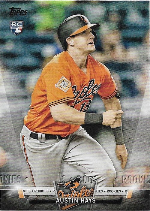 Austin Hays 2018 Topps Salute Rookie S65 Baltimore Orioles Baseball Card
