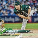 Liam Hendriks 2018 Topps #367 Oakland Athletics Baseball Card