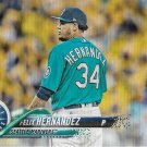 Felix Hernandez 2018 Topps #567 Seattle Mariners Baseball Card