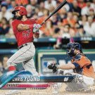 Chris Young 2018 Topps #620 Los Angeles Angels Baseball Card