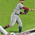 Mookie Betts 2017 Topps Update #US18 Boston Red Sox Baseball Card