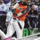 Charlie Blackmon 2017 Topps Update #US299 Colorado Rockies Baseball Card