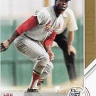 Lou Brock 2017 Topps Salute #S-97 St. Louis Cardinals Baseball Card