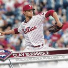 Clay Buchholz 2017 Topps Update #US81 Philadelphia Phillies Baseball Card