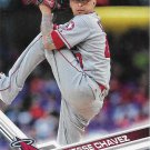 Jesse Chavez 2017 Topps Update #US93 Los Angeles Angels Baseball Card