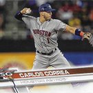 Carlos Correa 2017 Topps Update #US260 Houston Astros Baseball Card
