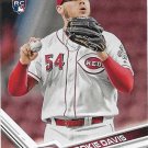 Rookie Davis 2017 Topps Update Rookie #US211 Cincinnati Reds Baseball Card