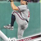 R.A. Dickey 2017 Topps #409 Atlanta Braves Baseball Card