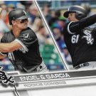 Adam Engel, Willy Garcia 2017 Topps Update Rookie #US7 Chicago White Sox Baseball Card