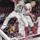 Billy Hamilton, Joey Votto 2017 Topps Update #US155 Cincinnati Reds Baseball Card