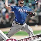 Mike Hauschild 2017 Topps Update Rookie #US242 Texas Rangers Baseball Card
