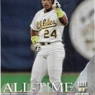 Rickey Henderson 2017 Topps All-Time All Star #ATAS-21 Oakland Athletics Baseball Card Rickey Henderson 2017 Topps All-Time All Star #ATAS-21 Oakland Athletics Baseball Card