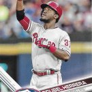 Odubel Herrera 2017 Topps #612 Philadephia Phillies Baseball Card
