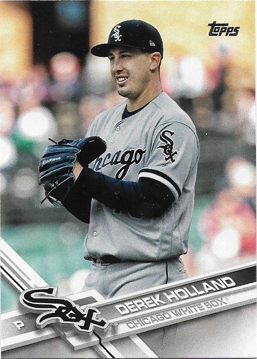 Derek Holland 2017 Topps Update #US23 Chicago White Sox Baseball Card