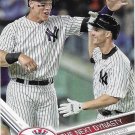 Aaron Judge, Greg Bird 2017 Topps Update #US148 New York Yankees Baseball Card