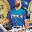Dallas Keuchel 2017 Topps Update #US132 Houston Astros Baseball Card