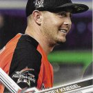 Corey Knebel 2017 Topps Update #US191 Milwaukee Brewers Baseball Card