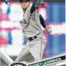 Casey Lawrence 2017 Topps Update Rookie #US89 Seattle Mariners Baseball Card