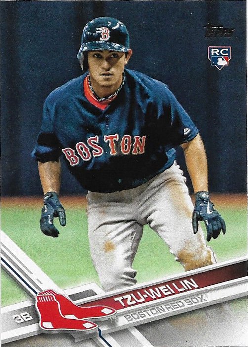 Tzu-Wei Lin 2017 Topps Update Rookie #US142 Boston Red Sox Baseball Card