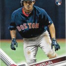 Tzu-Wei Lin 2017 Topps Update Rookie #US142 Boston Red Sox Baseball Card