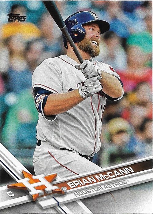 Brian McCann 2017 Topps Update #US13 Houston Astros Baseball Card