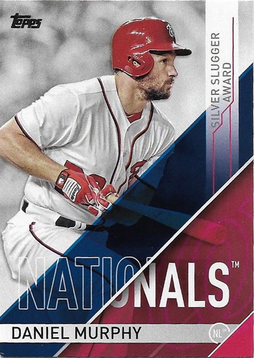 Daniel Murphy 2017 Topps MLB Awards #SS-6 Washington Nationals Baseball Card