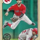 Dustin Pedroia 2017 Topps 1987 Design #87-61 Boston Red Sox Baseball Card