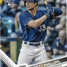 Brett Phillips 2017 Topps Update Rookie #US96 Milwaukee Brewers Baseball Card