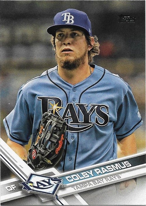 Colby Rasmus 2017 Topps Update #US123 Tampa Bay Rays Baseball Card