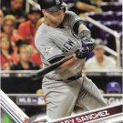Gary Sanchez 2017 Topps Update #US270 New York Yankees Baseball Card