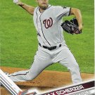 Max Scherzer 2017 Topps Update #US261 Washington Nationals Baseball Card