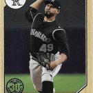 Antonio Senzatela 2017 Topps 1987 Design Rookie #87-17 Colorado Rockies Baseball Card