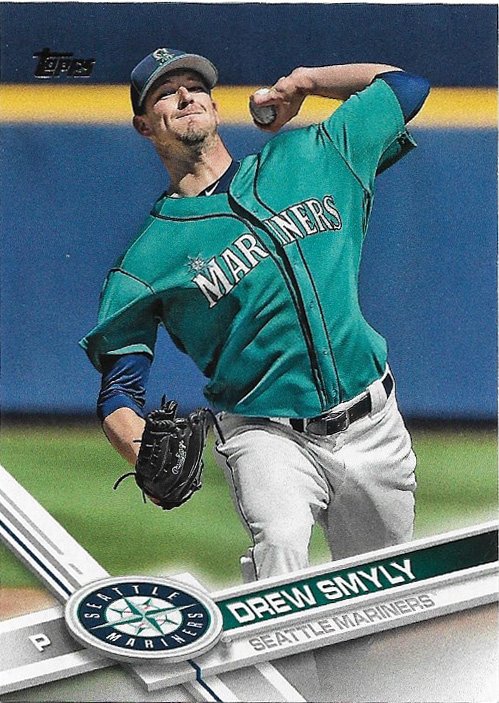 Drew Smyly 2017 Topps Update #US167 Seattle Mariners Baseball Card