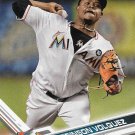 Edinson Volquez 2017 Topps Update #US163 Miami Marlins Baseball Card