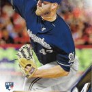 Adam Houser 2016 Topps Rookie #553 Milwaukee Brewers Baseball Card