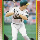 Mark McGwire 1990 Topps #690 Oakland Athletics Baseball Card